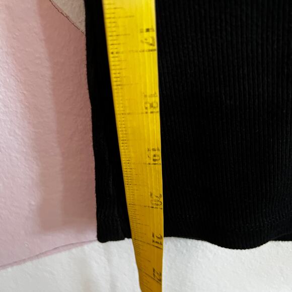 Black Contrast NYC Tank Top Y2K 2000s 90s Vintage Indie Sleaze Medium - Picture 5 of 6